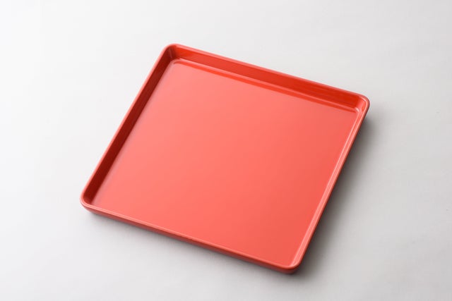 角膳　会席膳　朱色　木製　漆器　 大小2セットプラス大8膳 角膳 会席膳 朱色 木製 漆器 大小2セットプラス大8膳